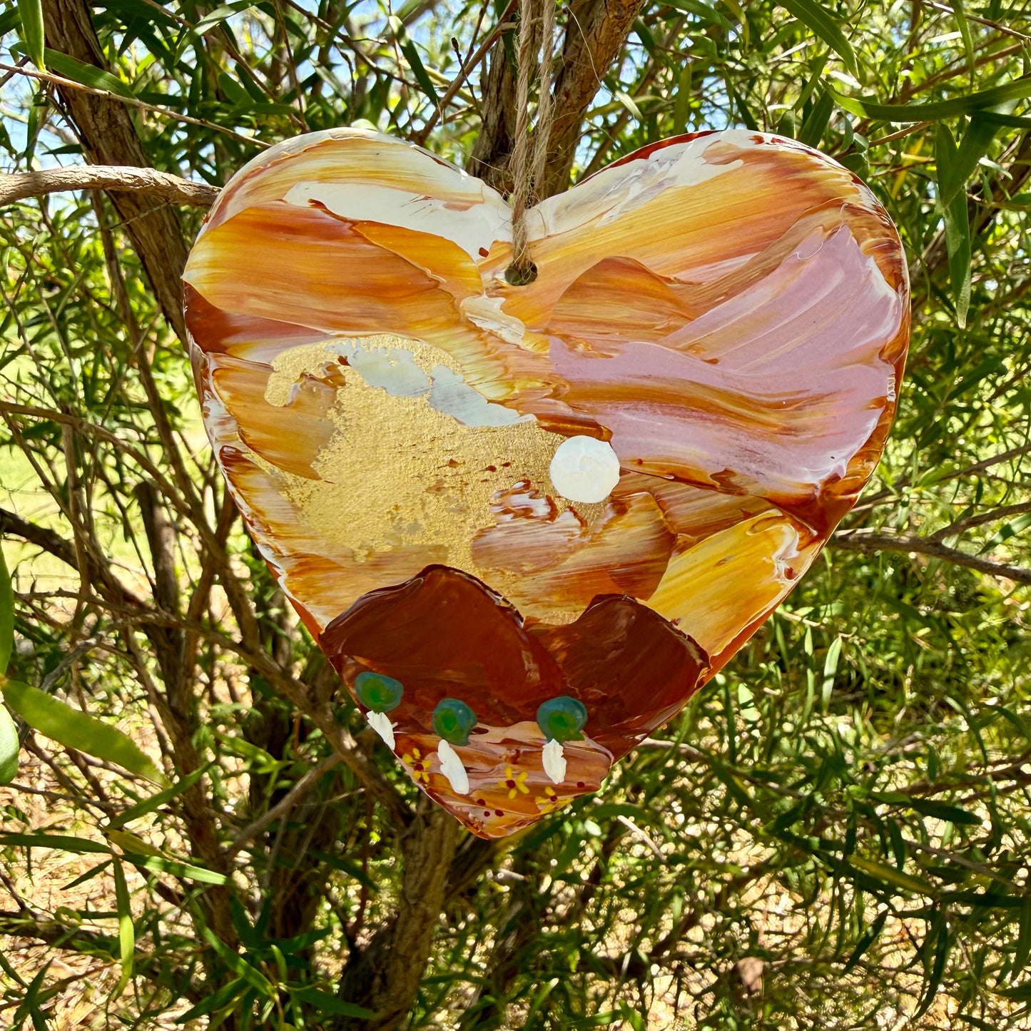 Heart Tree Ornament/Wall Hanging | Moonlight II