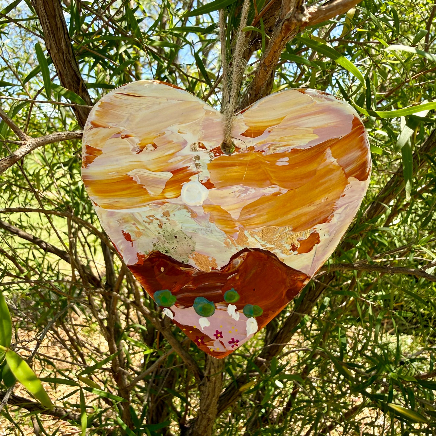 Heart Tree Ornament/ Wall Hanging | Moonlight