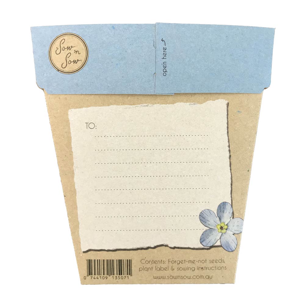 Forget Me Not Gift of Seeds