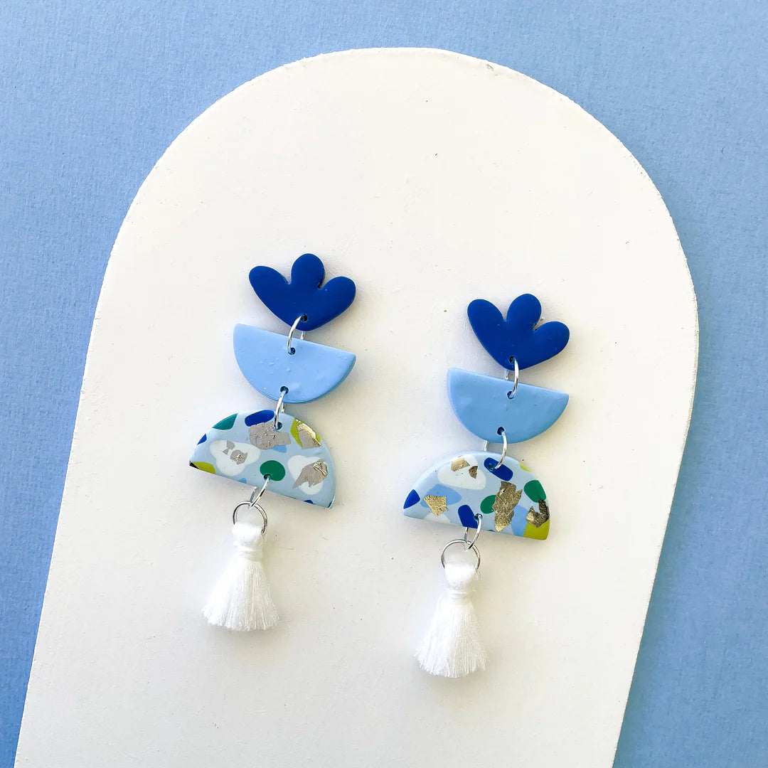 Hues of Blue Dangles