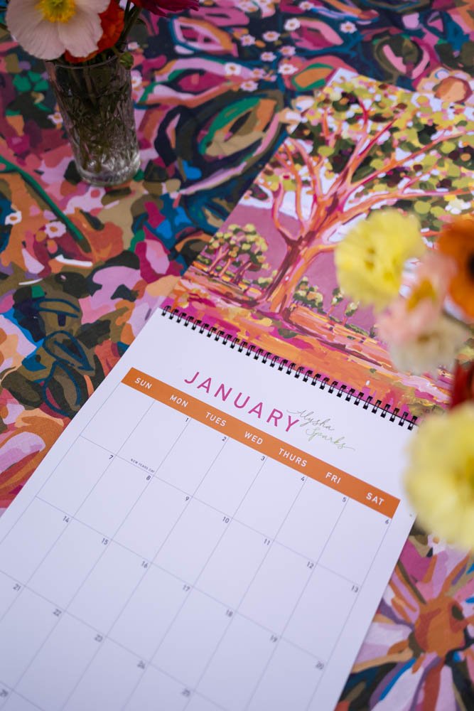 2024 Art Series Calendar - Normal Layout