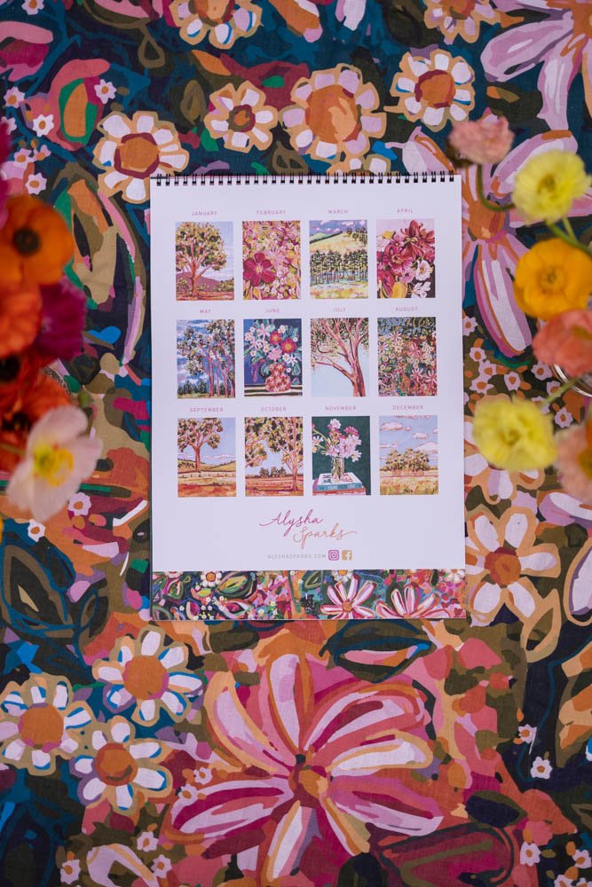2024 Art Series Calendar - Family Layout