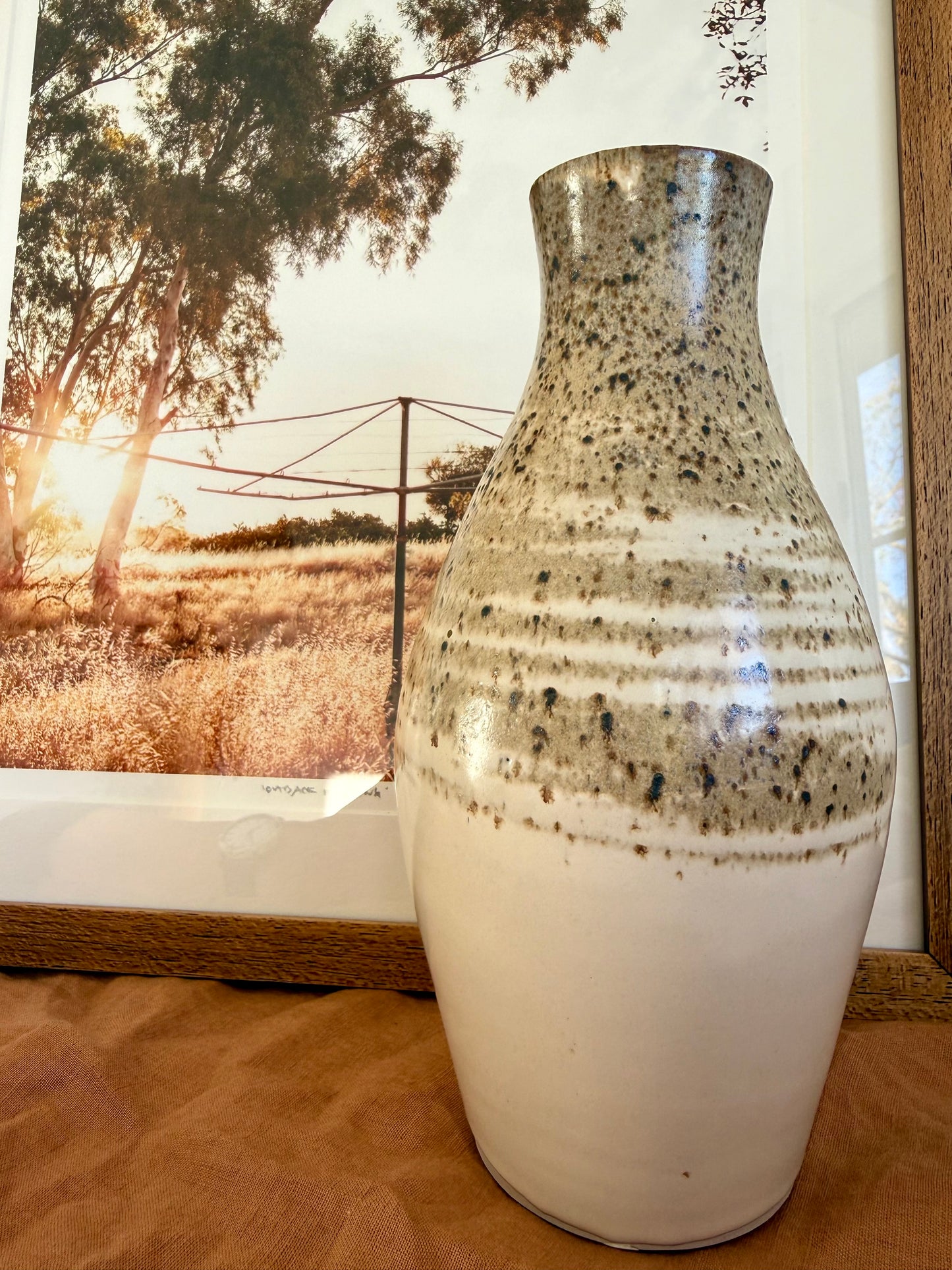 Natural Speckled II Vase