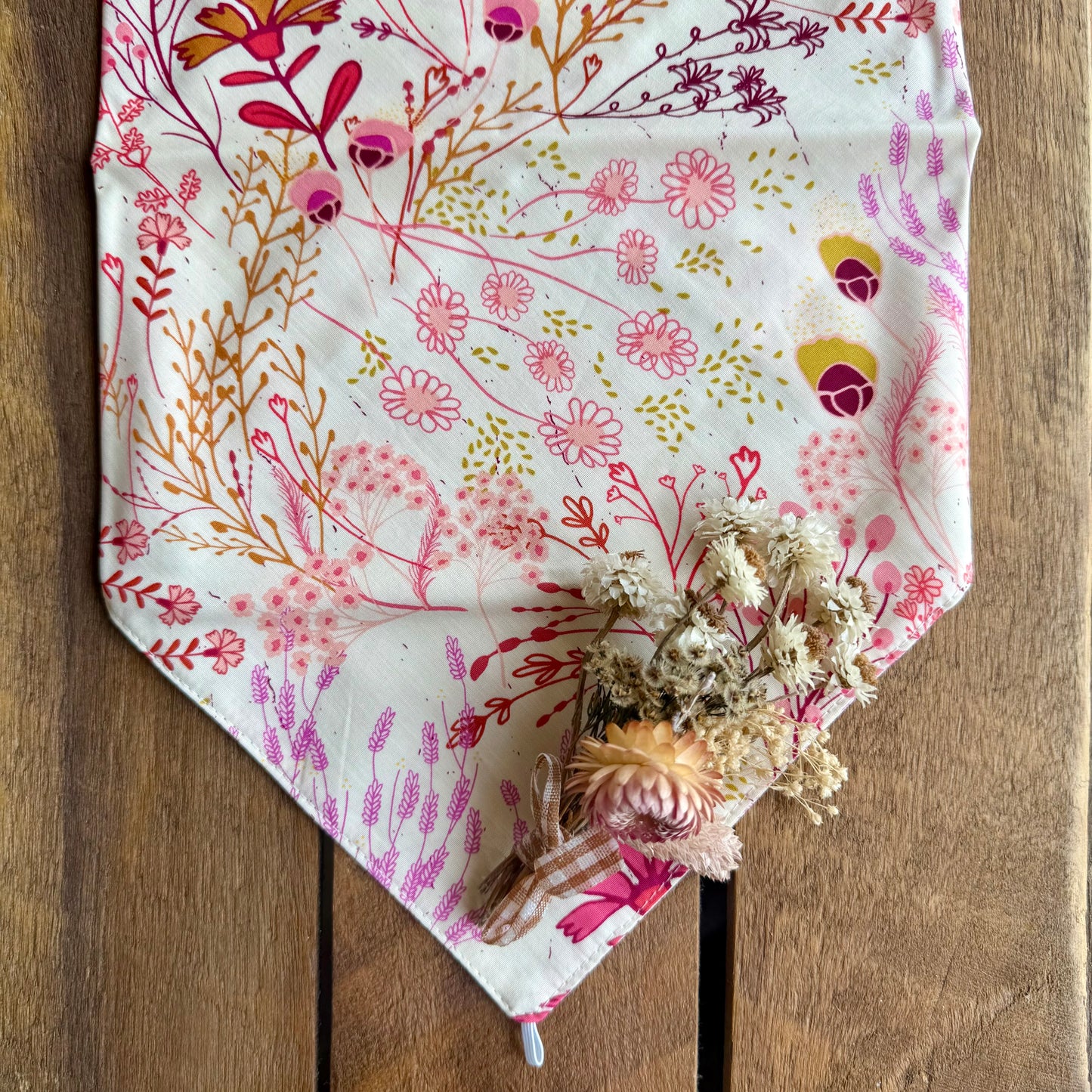 Pink Meadow Neck Scarf