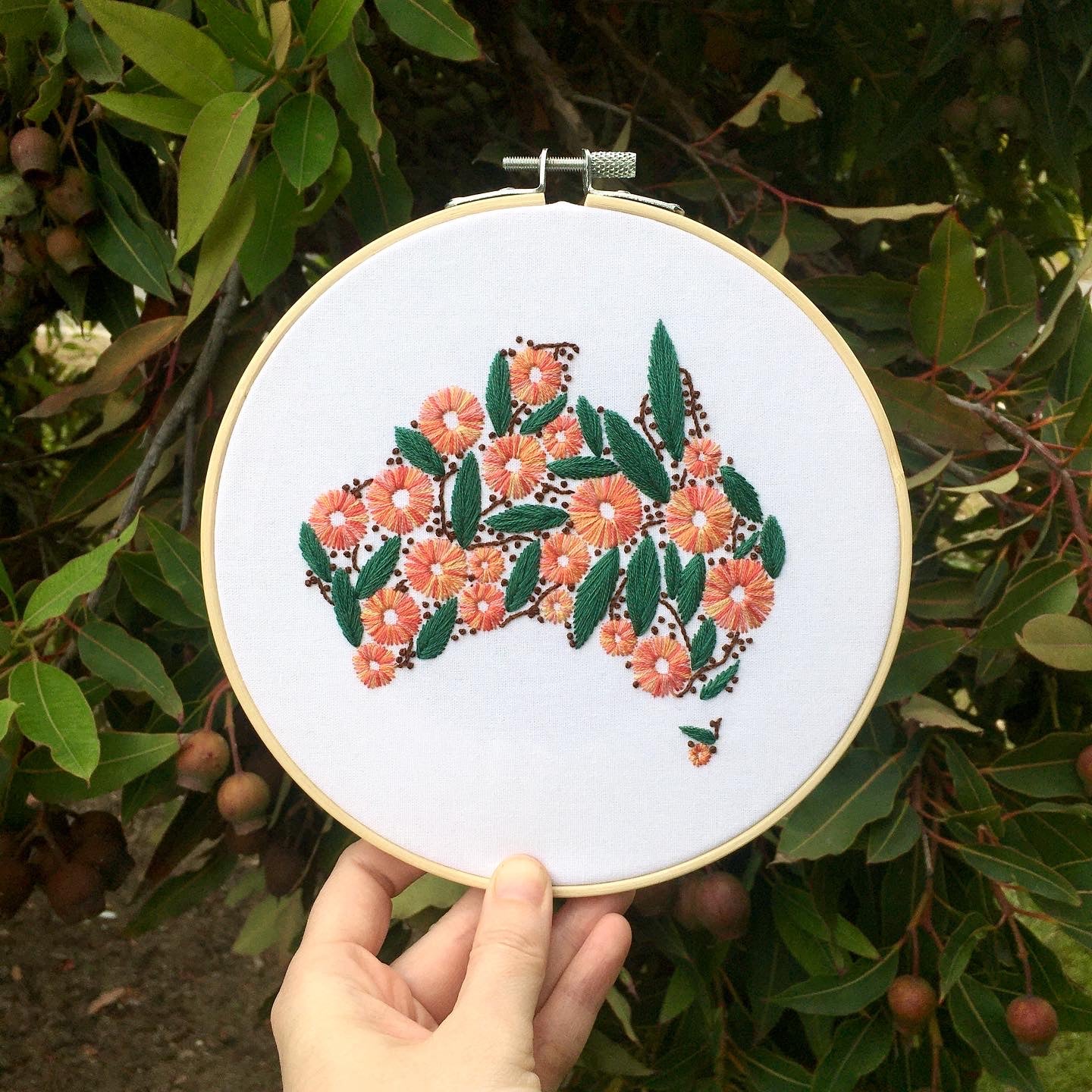 Blossoming Australia Embroidery Kit