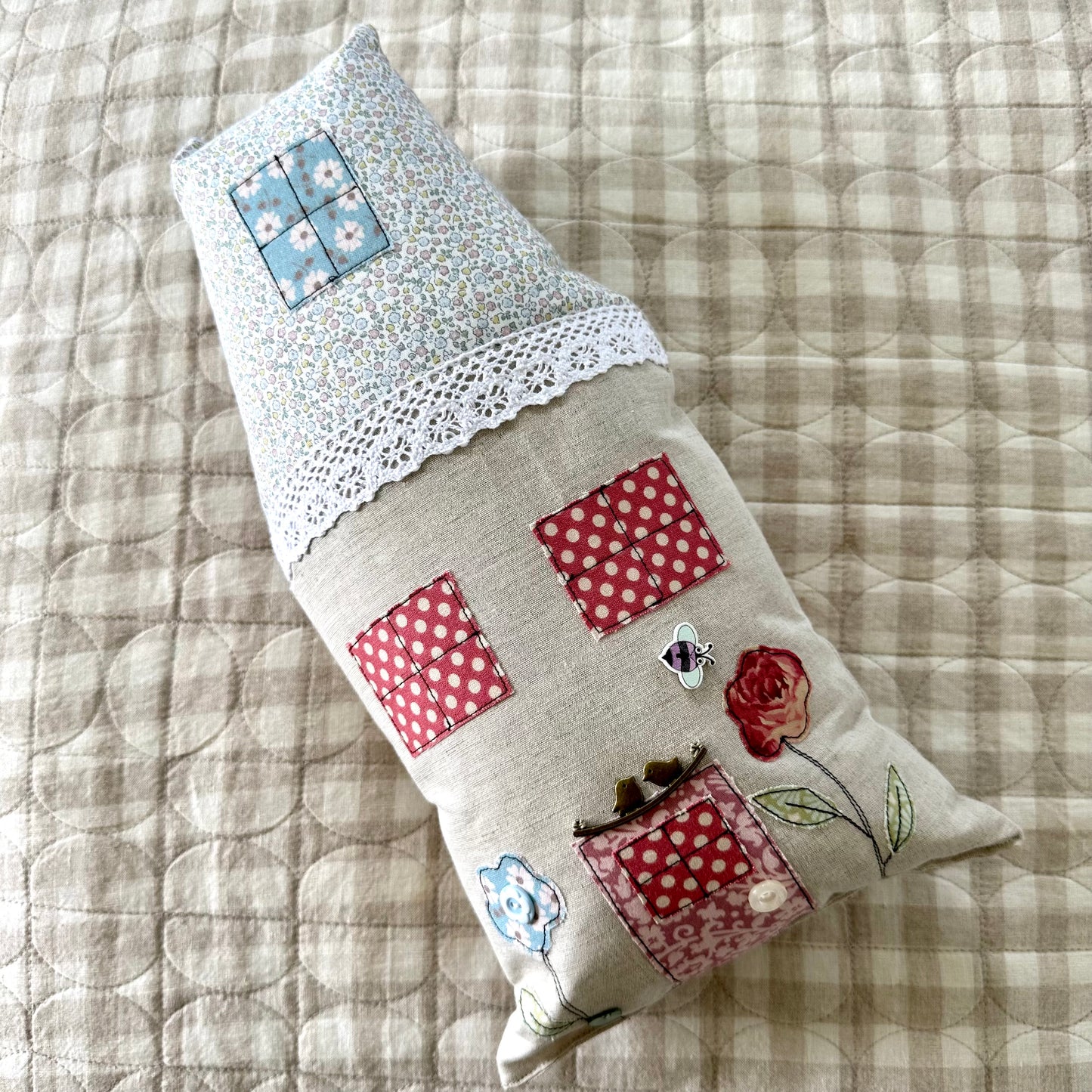 Midi House Cushion | Pastel Floral