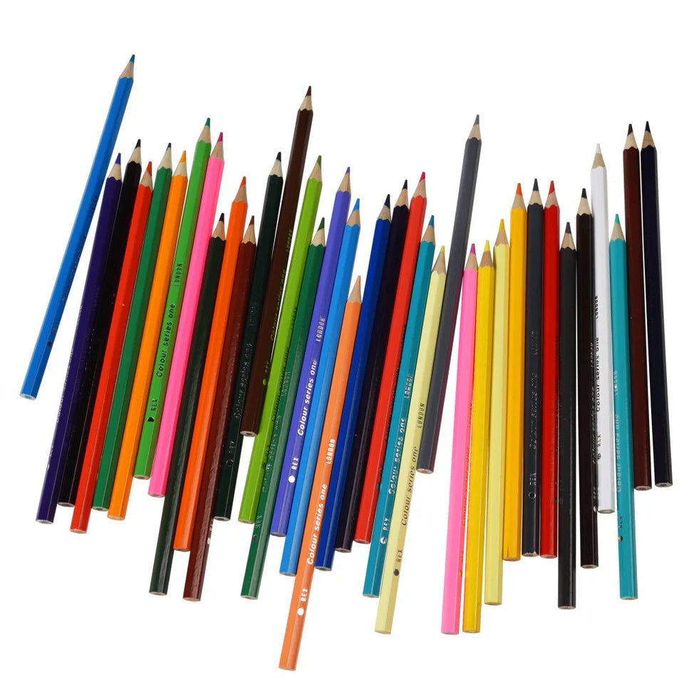 36 Colouring Pencils | Space Age