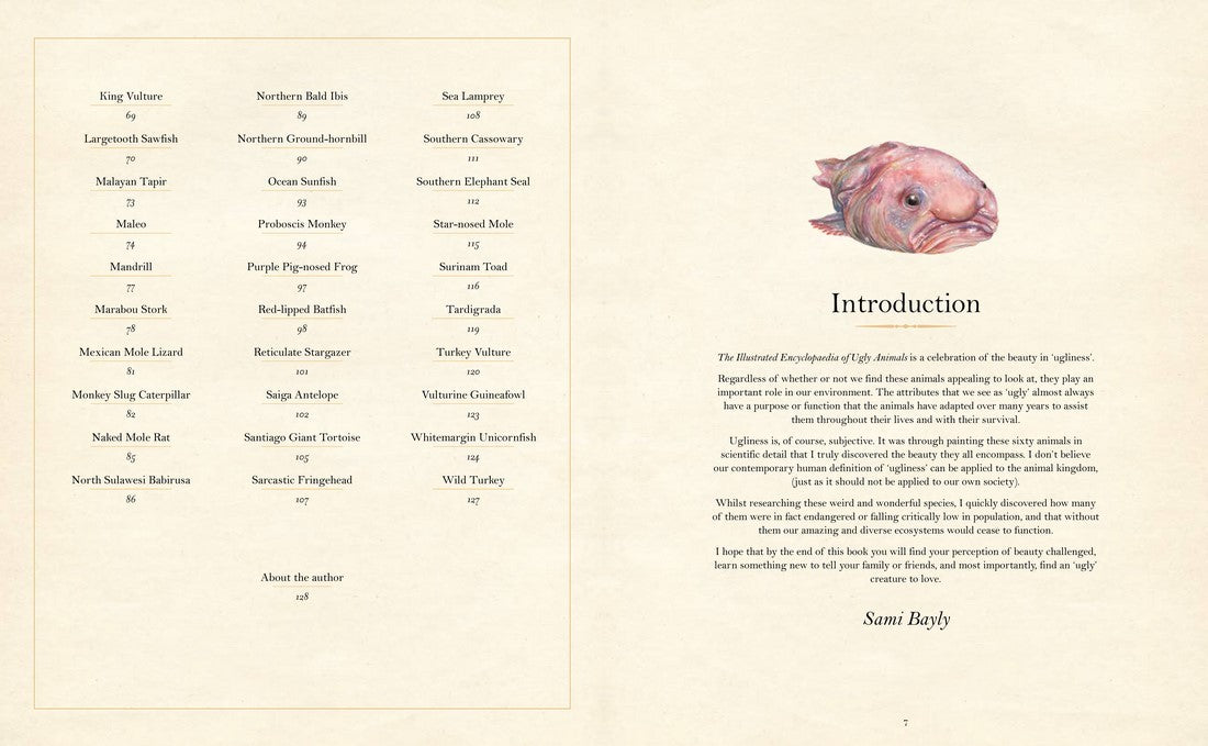 The Illustrated Encyclopaedia of Ugly Animals