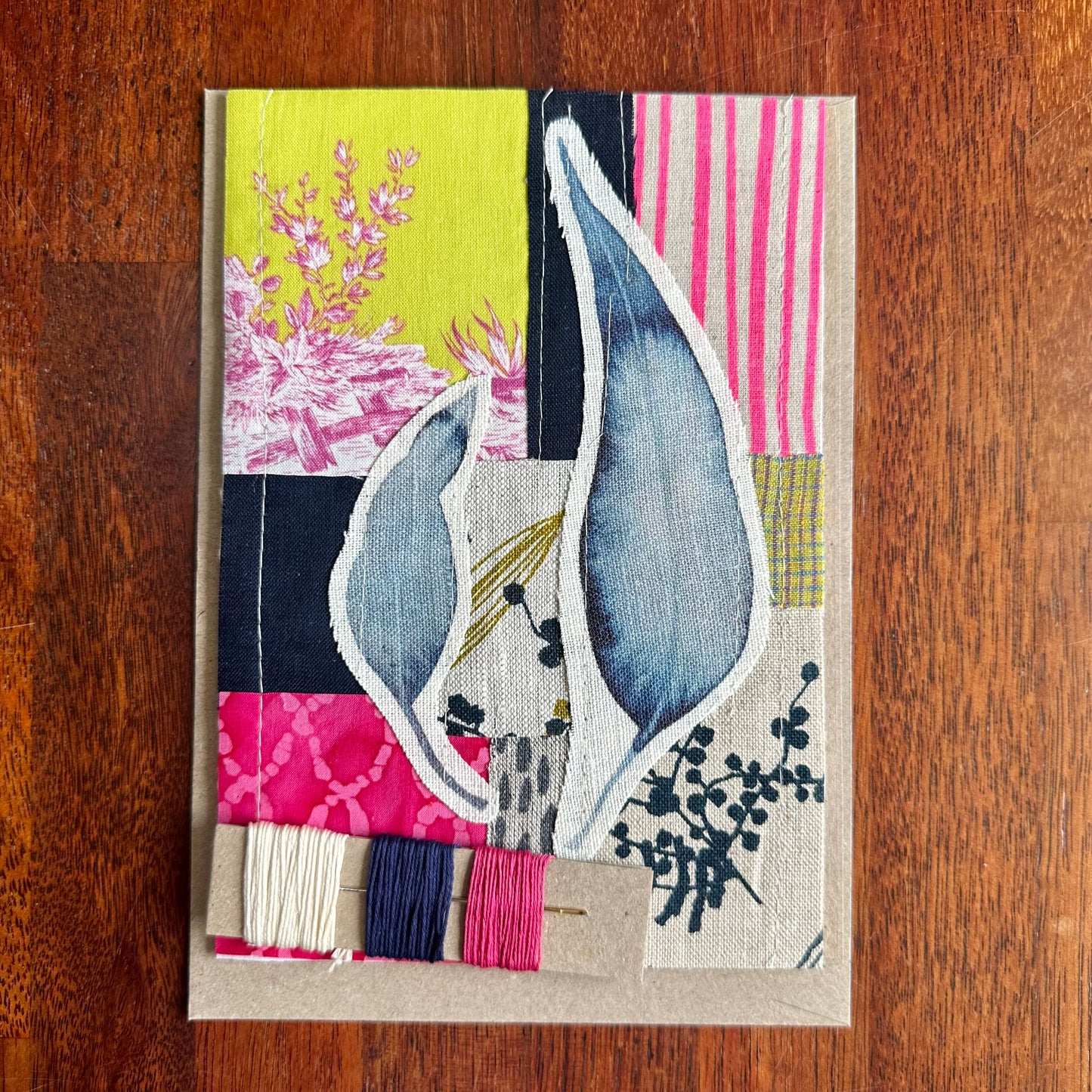 Gum Leaf III Slow Stitching Kit