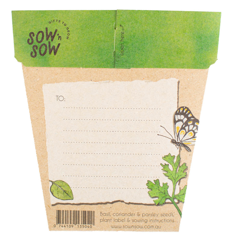 Trio of Herbs Gift of Seeds