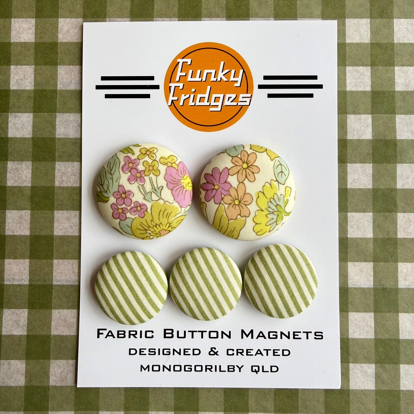 Spring Floral Magnet Set