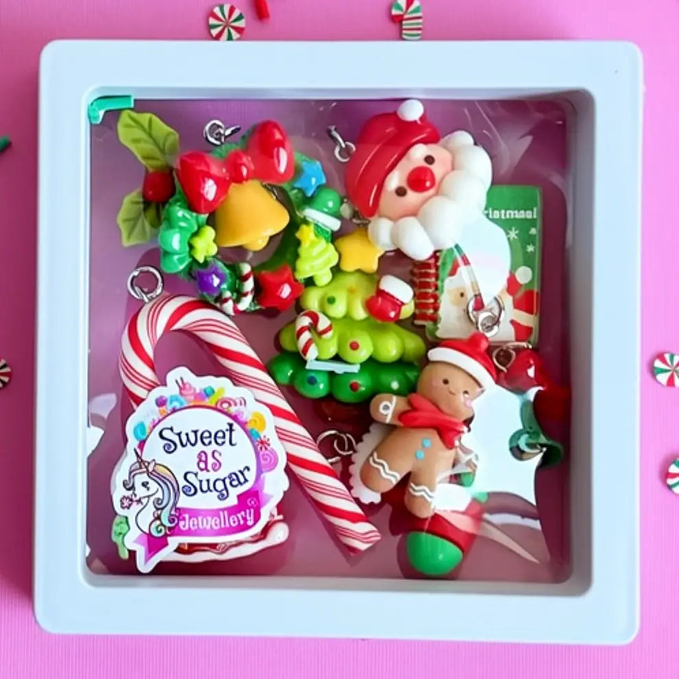 PREORDER: Jewellery Making Charm Refill Kit | Christmas