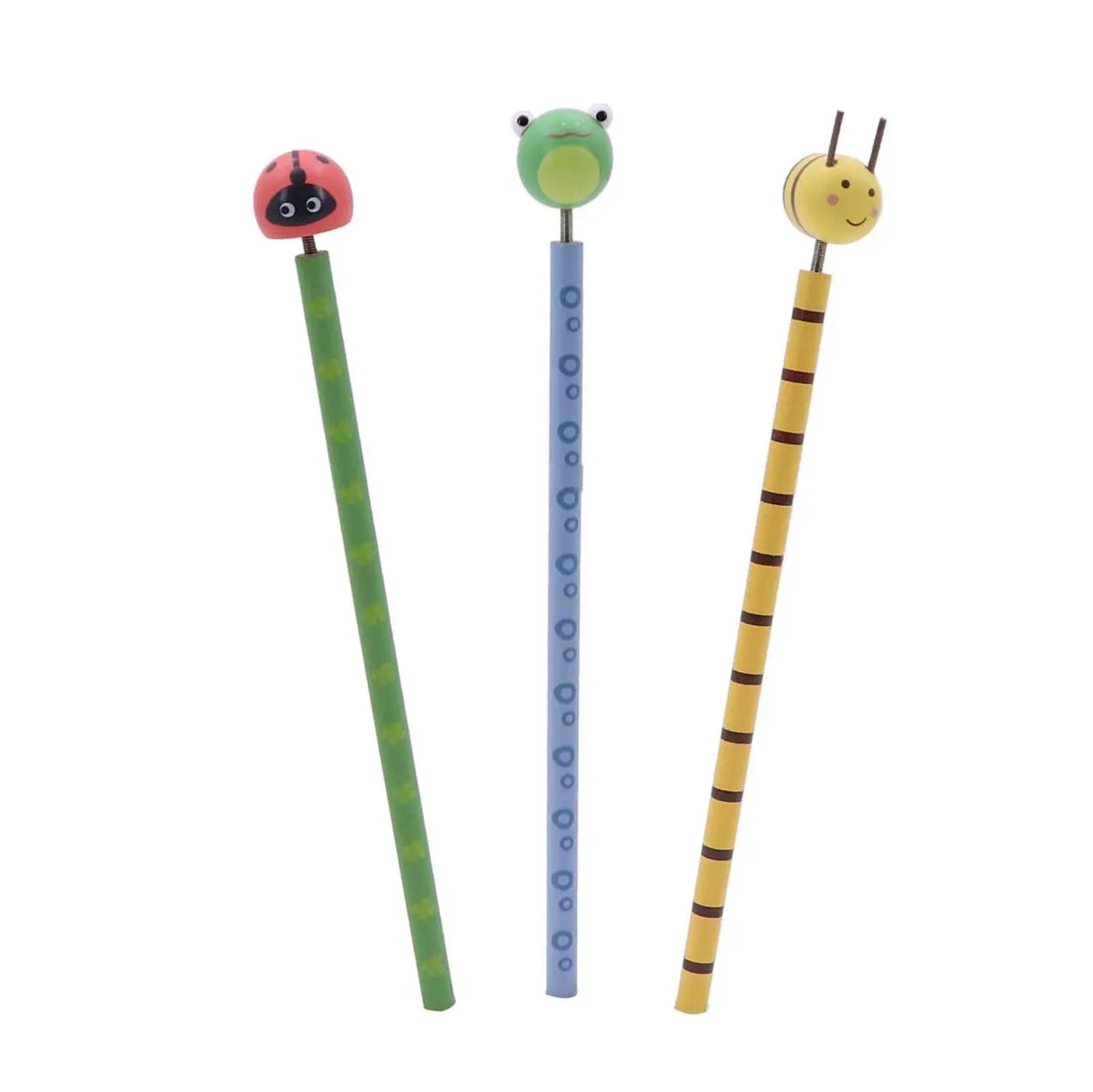 Garden Critter Wooden Novelty Pencils