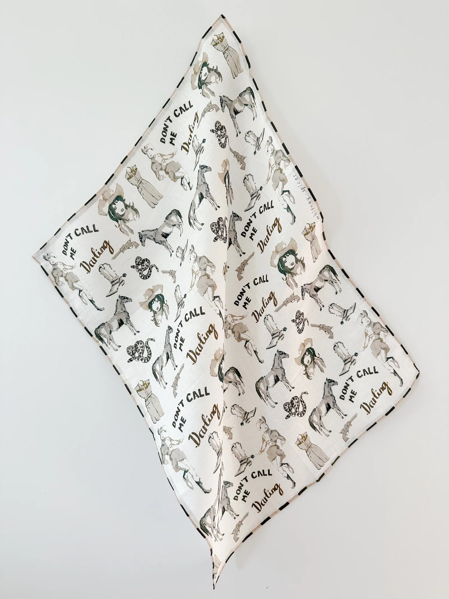 The Darling Linen Tea Towel