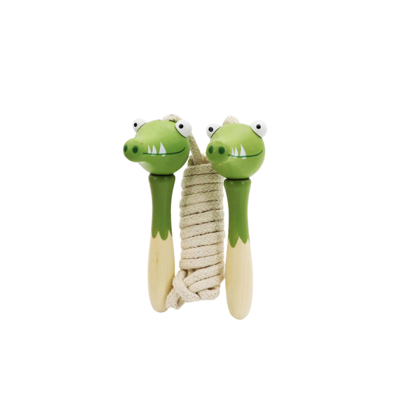Wooden Crocodile Skipping Rope