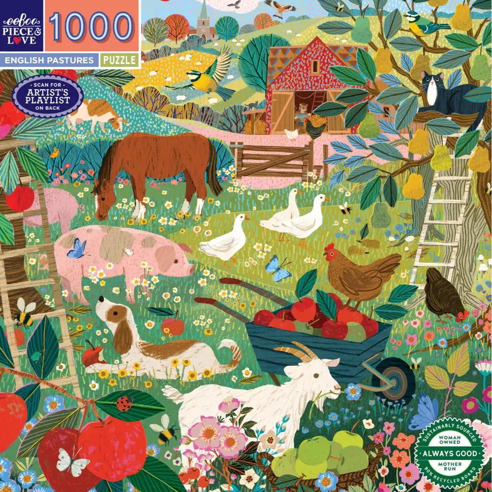 1000pc Puzzle | English Pastures