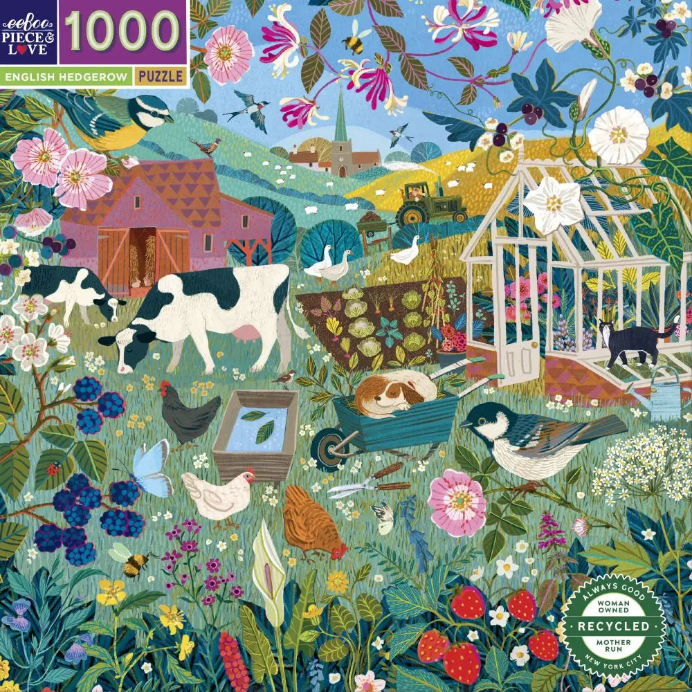 1000pc Puzzle | English Hedgerow