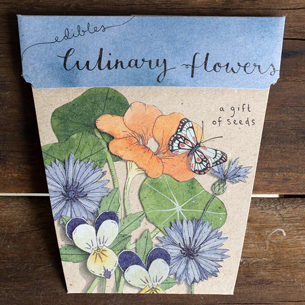 Culinary Flowers Gift of Seeds