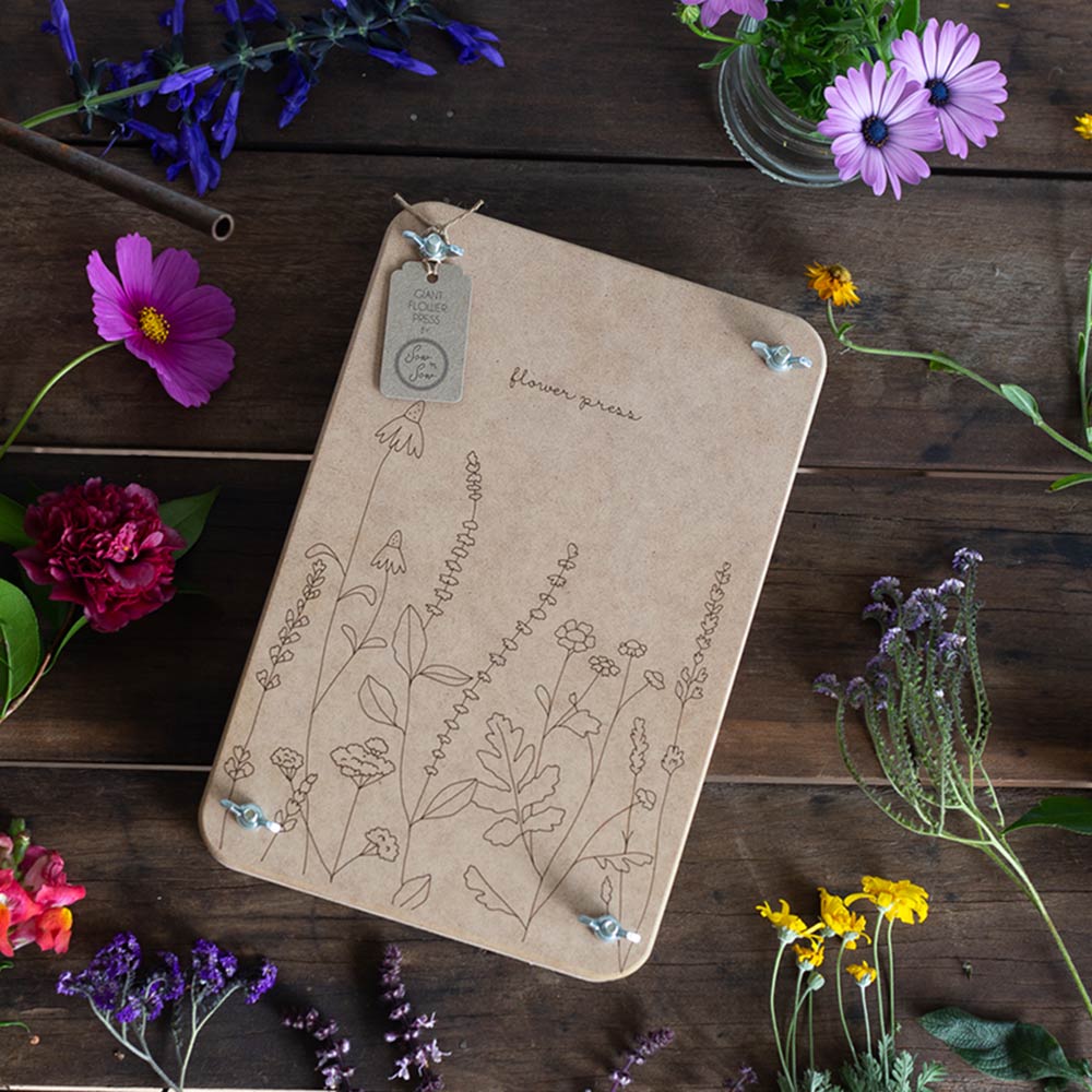 Giant Wildflower Flower Press