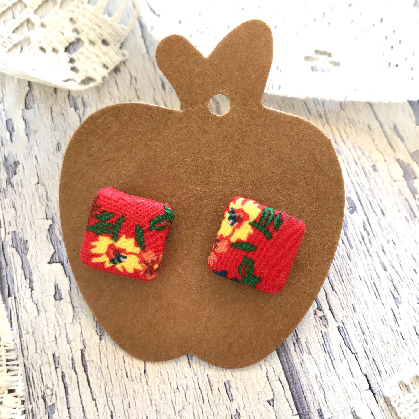 Fabric Stud - Harlow