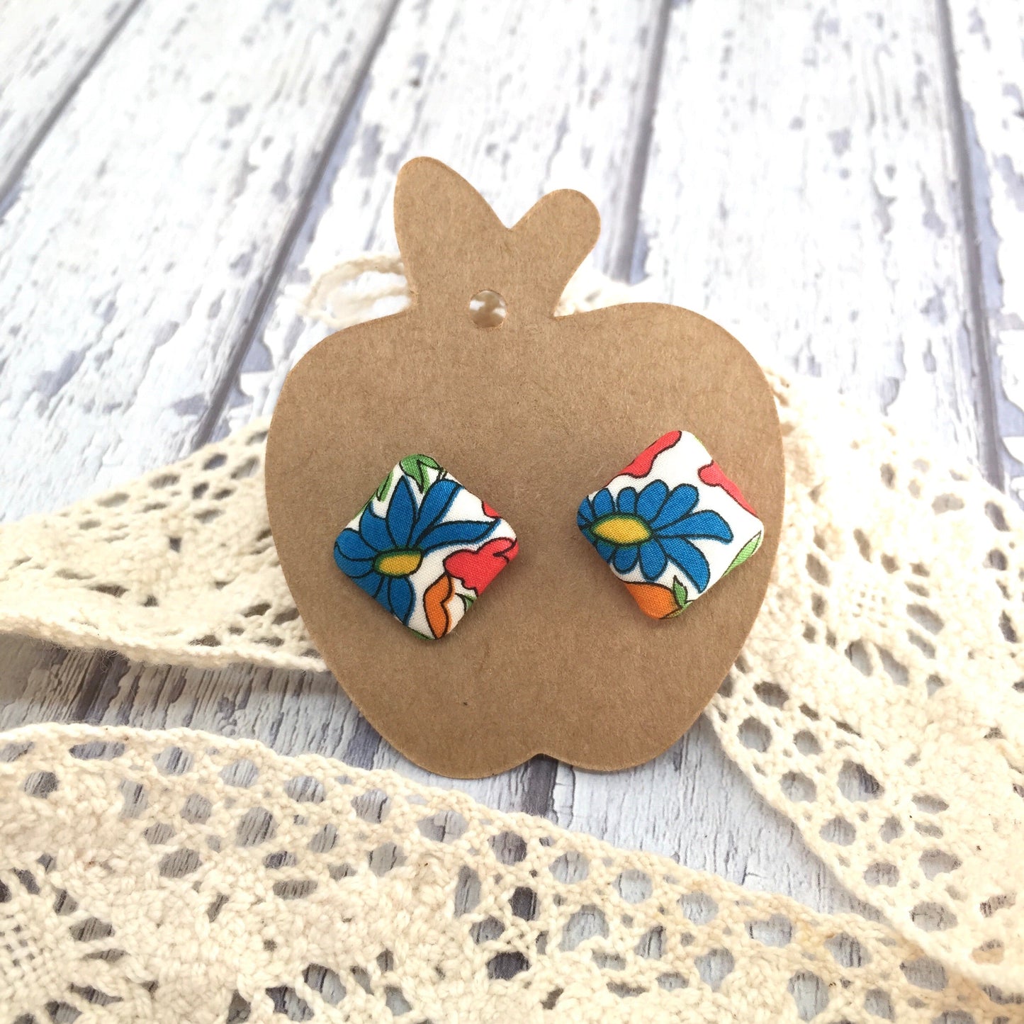 Fabric Stud - Bridget