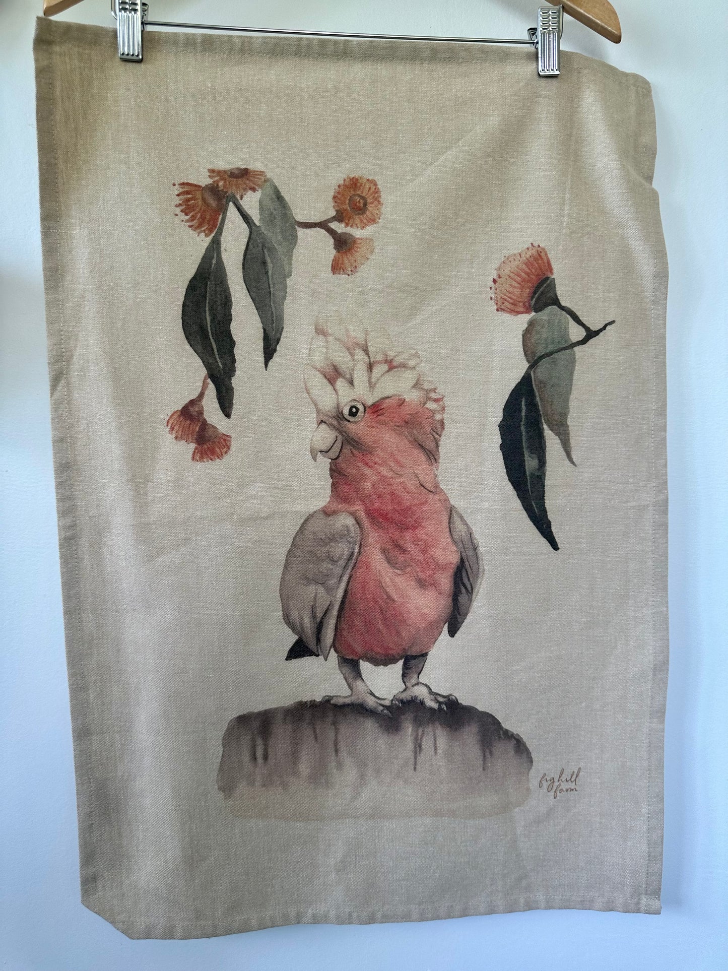 You Galah Organic Tea Towel