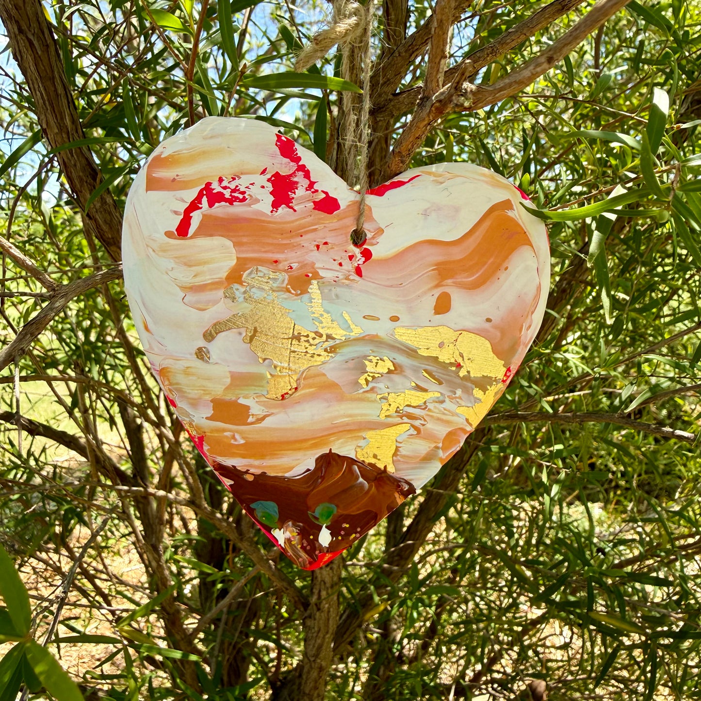 Heart Wall Hanging | Sunset II