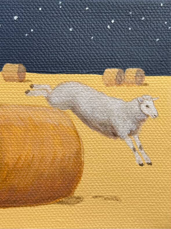 Sheepish Bales by Megan Drennan