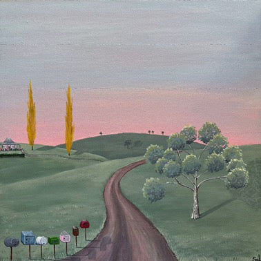 Turn Left at the Mailbox by Sally Montgomery