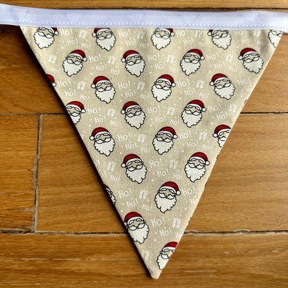 True Blue Christmas Bunting