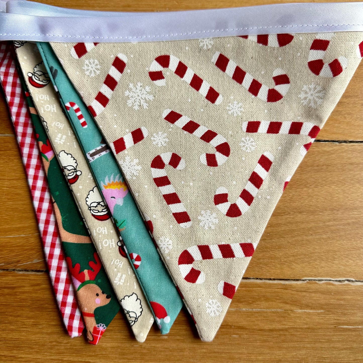 True Blue Christmas Bunting