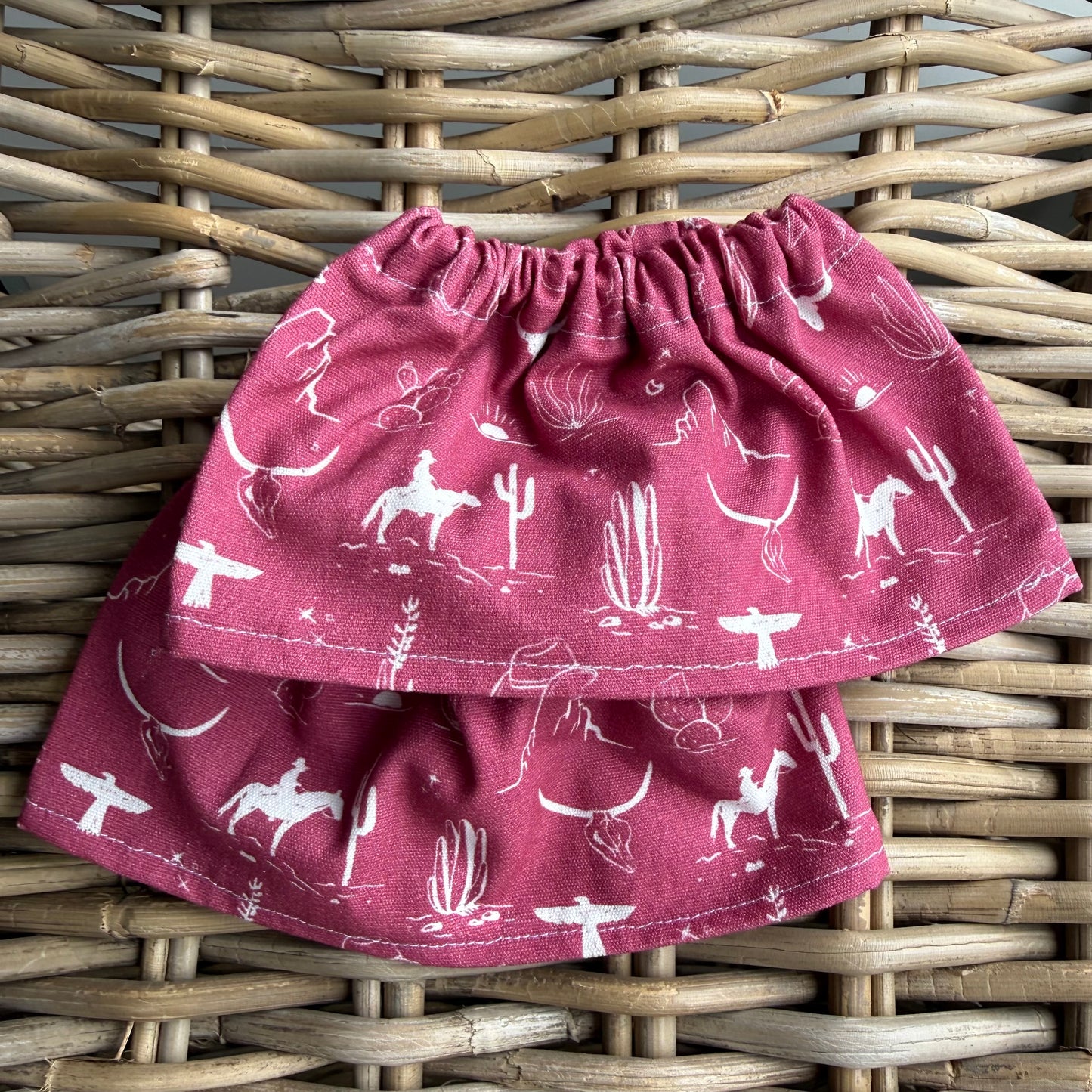 Kids Dusty Red Wild West Sock Savers