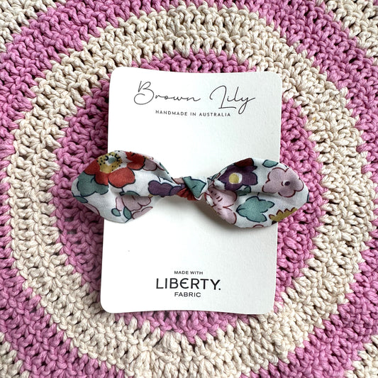 Liberty Bunny Bow Hair Tie | Betsy Rust
