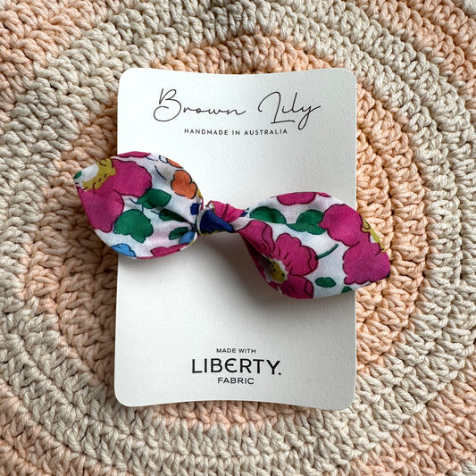 Liberty Bunny Bow Hair Tie | Betsy V
