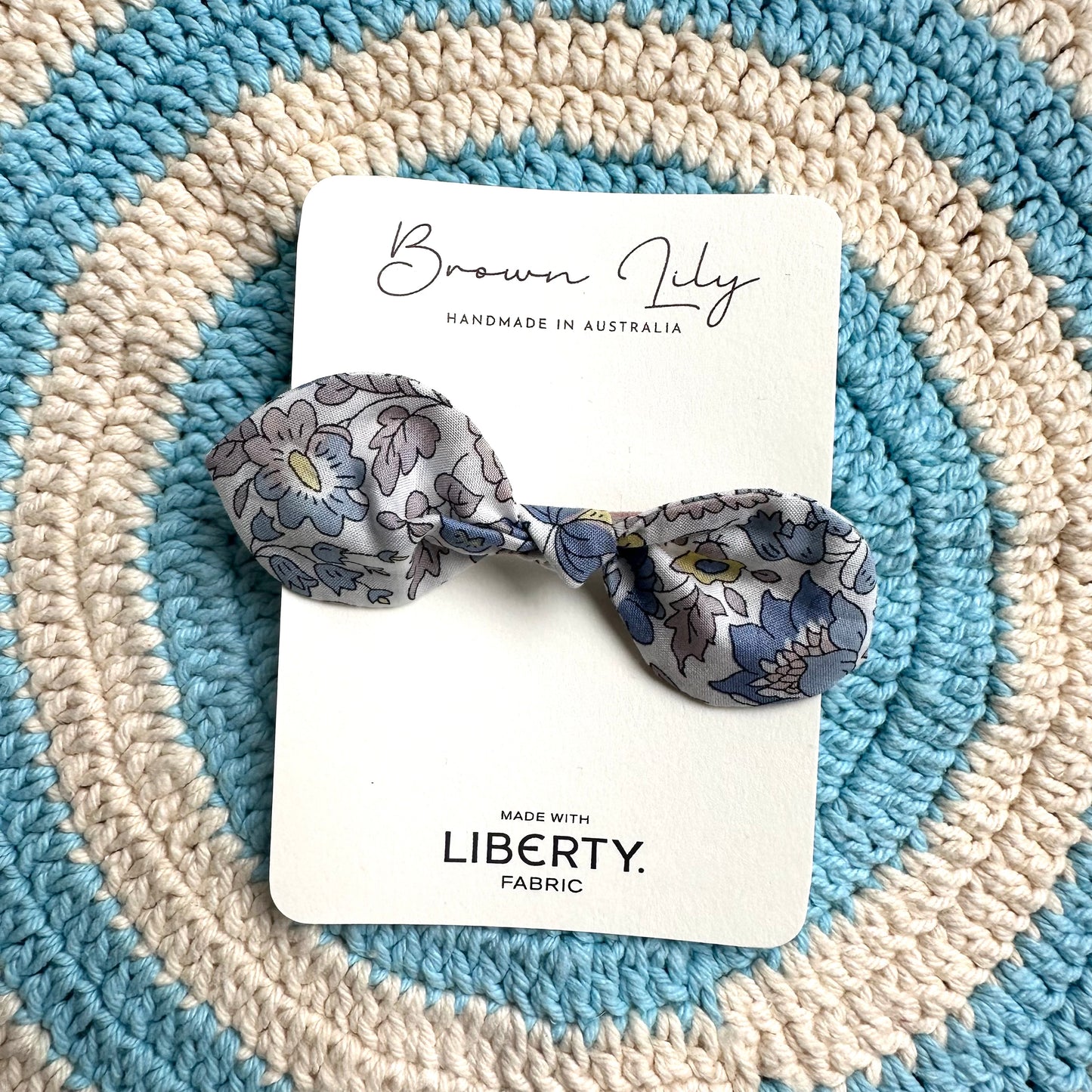 Liberty Bunny Bow Hair Tie | Danjo E