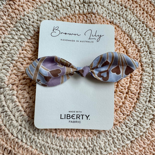 Liberty Bunny Bow Hair Tie | Ianthe Heart A