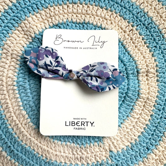 Liberty Bunny Bow Hair Tie | Wiltshire E