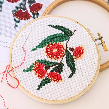 Eucalyptus Blossom Cross Stitch Kit