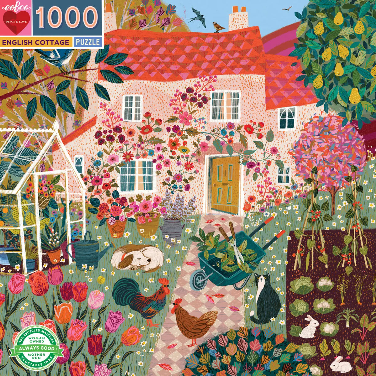 1000pc Puzzle | English Cottage