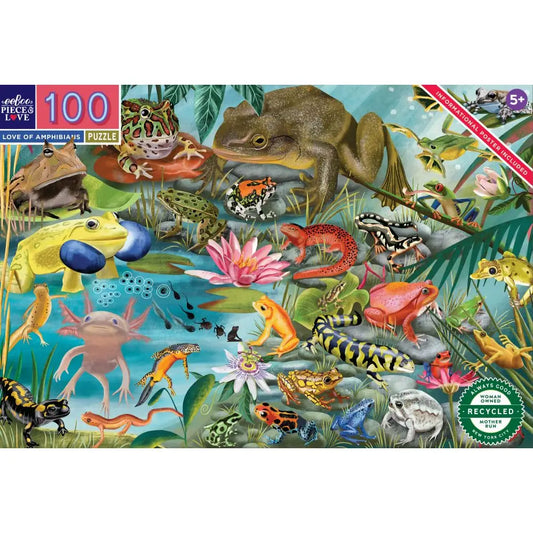 100pc Puzzle | Love of Amphibians