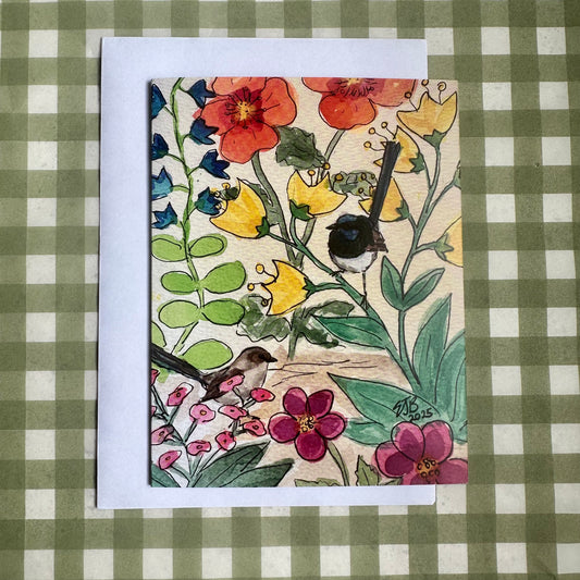 Fairy Wren Card