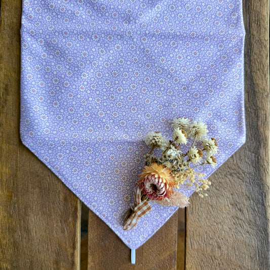 Dotty Daisy Lilac Neck Scarf