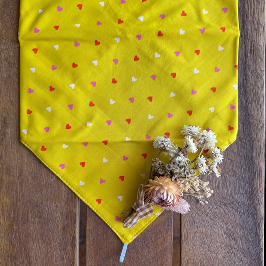 Golden Hour Hearts Neck Scarf