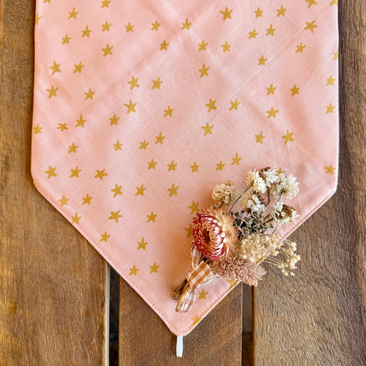 Peach Starry Neck Scarf