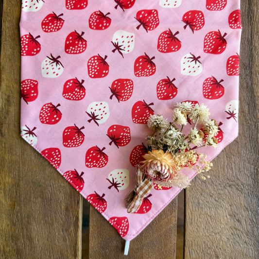 Balmy Strawberry Neck Scarf