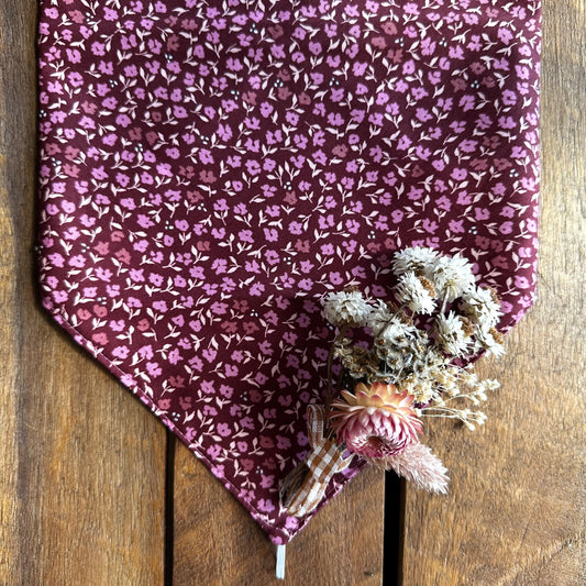 Plum Promenade Neck Scarf