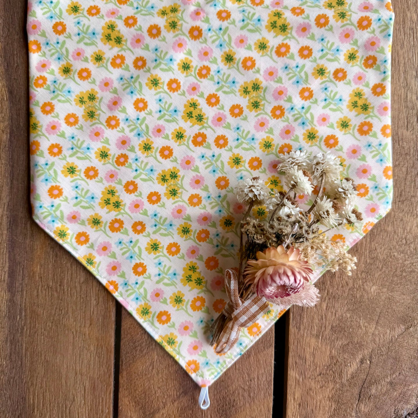 Marigold Blooms Neck Scarf