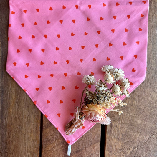 Sorbet Hearts Neck Scarf
