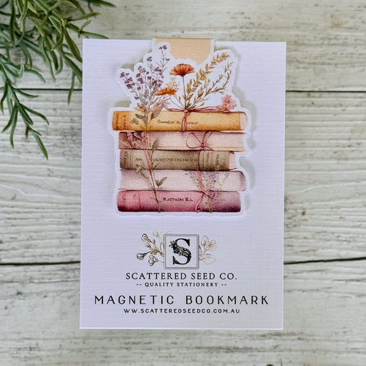 Spring Book Bundle Magnetic Bookmark