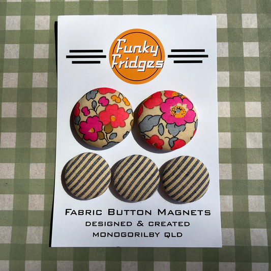 Neon Betsy Magnet Set